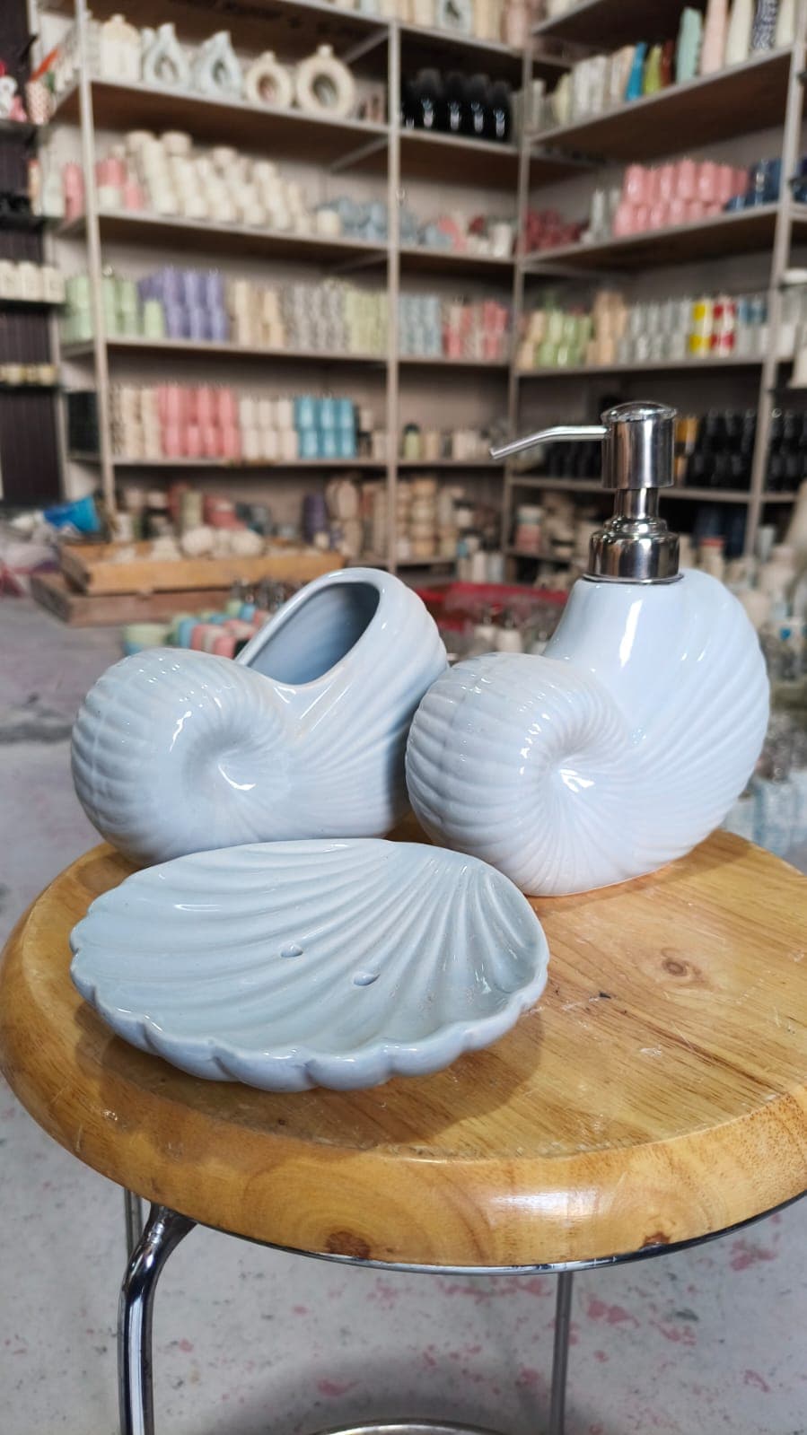 Seashell Bathroom Set